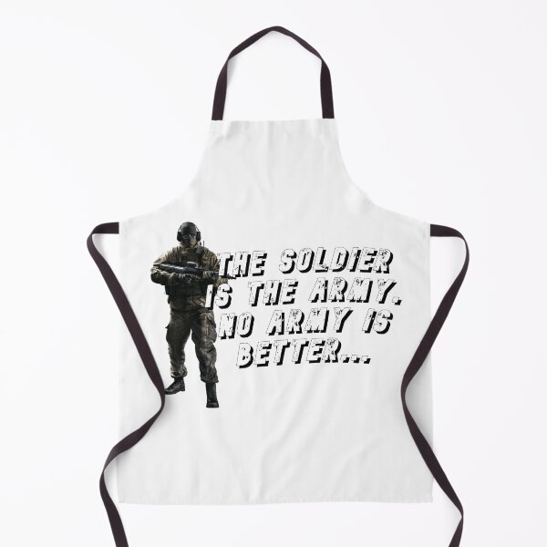 Item preview, THE SOLDIER IS THE ARMY. NO ARMY IS BETTER! (DESIGN 2021) designed and sold by MilitaryStore.