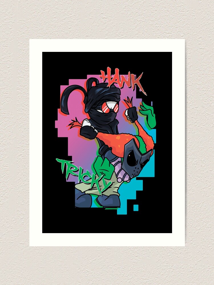 Madness combat hank head graffiti from TeePublic