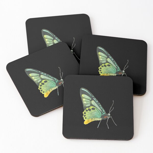 Item preview, sage green butterfly designed and sold by artbyrosse.