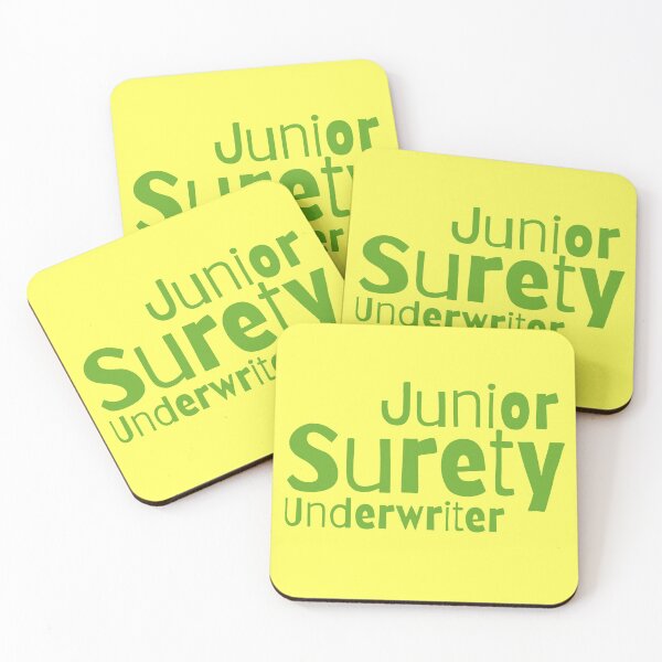 Item preview, Junior Surety Underwriter Green designed and sold by trendingatees.