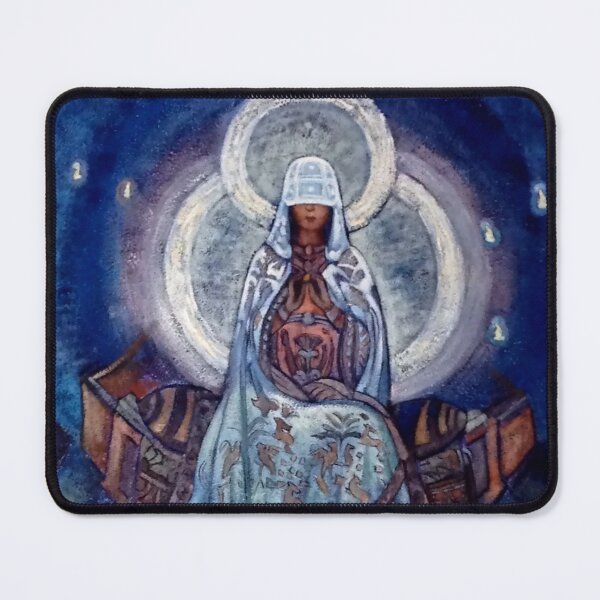 Item preview, “Mother of the World” by Nicholas Roerich designed and sold by PatricianneK.