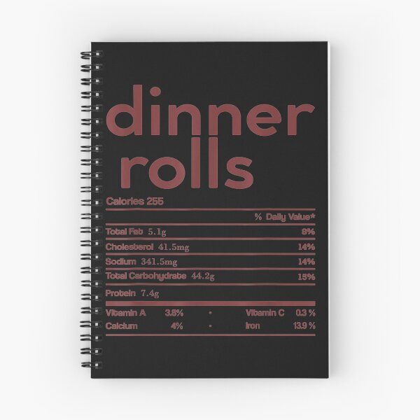 Item preview, Dinner Rolls Nutrition Facts Funny Thanksgiving Christmas designed and sold by Gayle0Theberge.