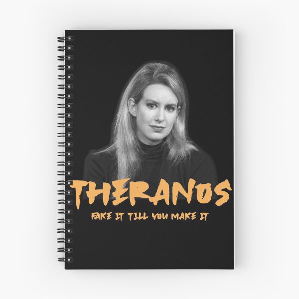 Item preview, Elizabeth Holmes Theranos - Fake it Till You make it designed and sold by HalloweenFit.