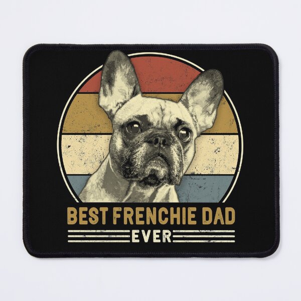 Item preview, Best Frenchie Dad Ever Retro French Bulldog Lover Owner Dad designed and sold by BoBlack.