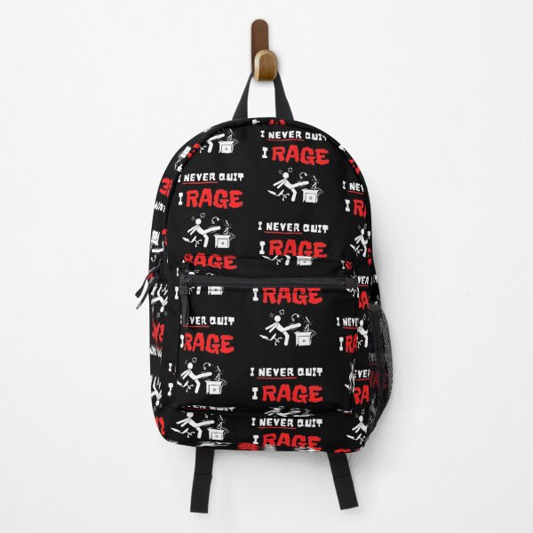 Item preview, I Never Quit I Rage Quit - Gamer Rage - Never give up designed and sold by For the love of Pixels.