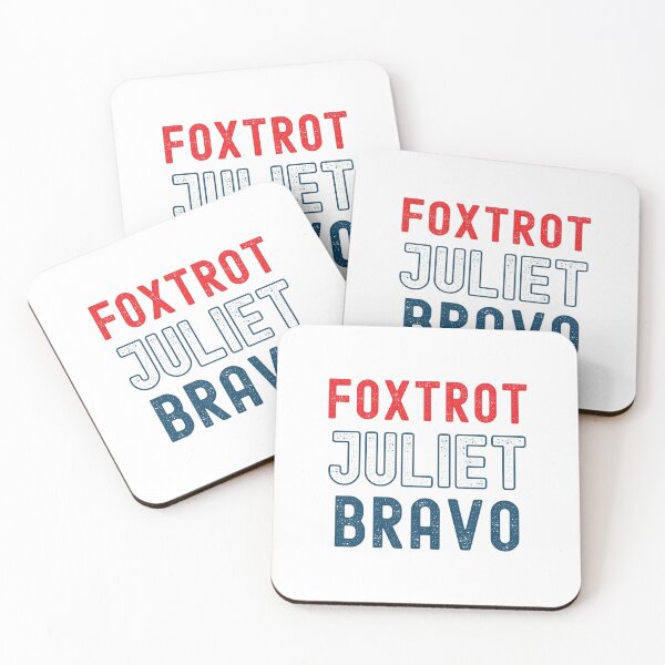 Item preview, Foxtrot Juliet Bravo designed and sold by SportyDogShop.