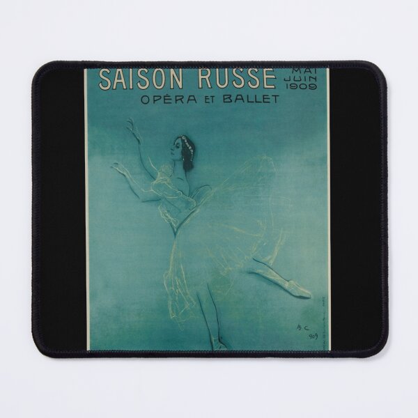 Item preview, vintage travel poster ballerina-anna-pavlova-1909 Classic . designed and sold by WilliamMc1.