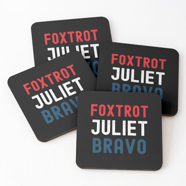 Item preview, Foxtrot Juliet Bravo designed and sold by SportyDogShop.