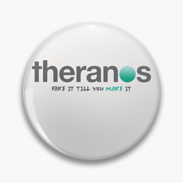 Item preview, Elizabeth Holmes Theranos - Fake it Till You make it designed and sold by HalloweenFit.