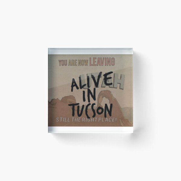 Item preview, Alive in Tucson - road sign designed and sold by EnjoyRiot.