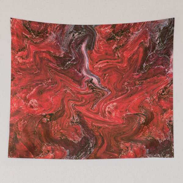 Item preview, Red marble designed and sold by Catspuss.