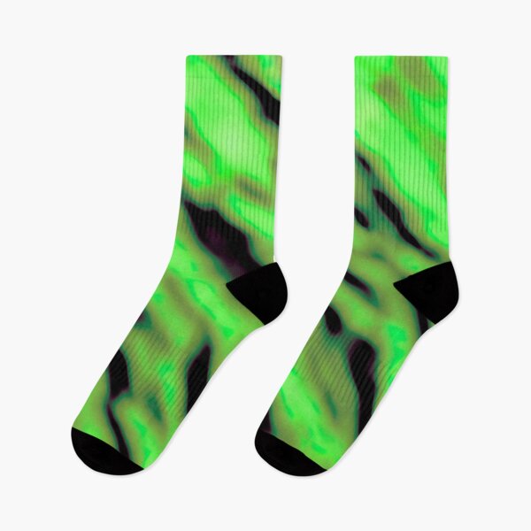 Item preview, Green  waves abstract series no7 designed and sold by Kiran-Fine-Art.