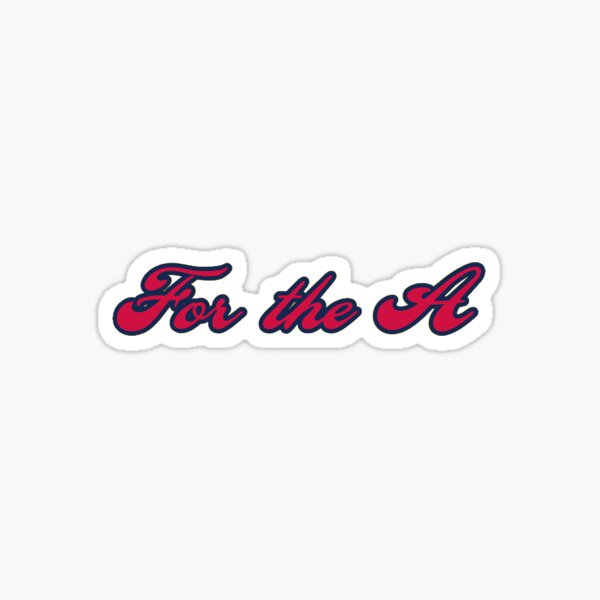 Atlanta Braves Blooper Baseball Mascot Bubble-free Sticker 