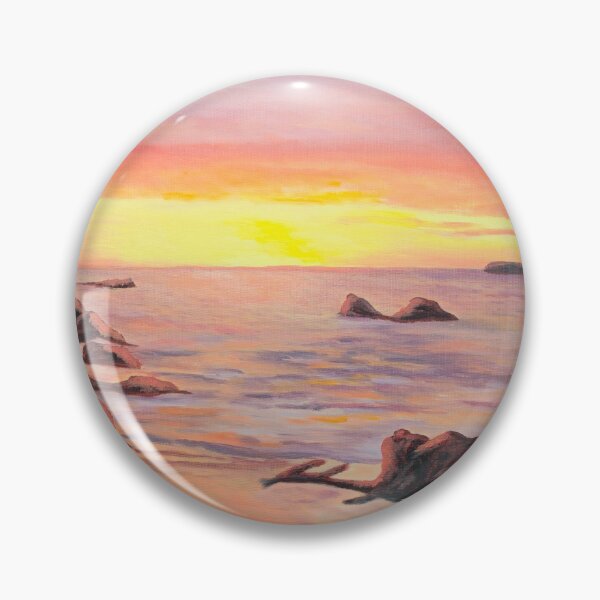 Item preview, Serene Beach Horizon designed and sold by Haley Mueller.