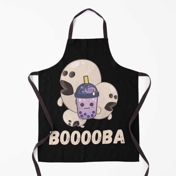 Aperçu de l'œuvre Boba Tea Halloween Boo Crew Ghost Lovers Bubble Tea Drinker créée et vendue par Anela-MC.