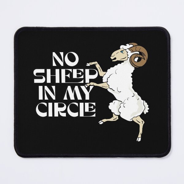 Item preview, No Sheep In My Circle designed and sold by NuarzDesign.