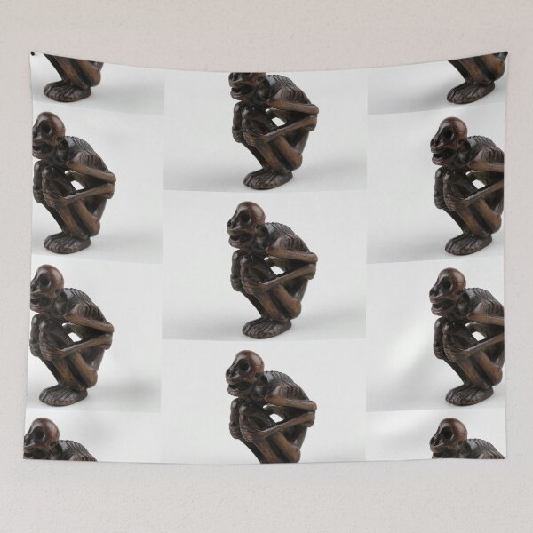 Item preview, Netsuke of Crouching Figure of a Skeleton, Japan designed and sold by McSeller.