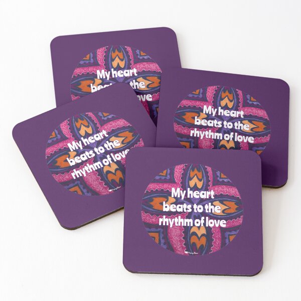Item preview, My Heart Beats Original Mandala by Mary How designed and sold by Mary How.
