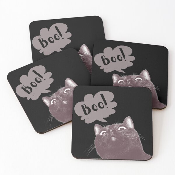 Item preview, Boo Cat Funny Catoween designed and sold by Joyamotion.