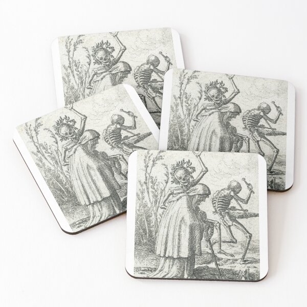 Item preview, Old woman, from the Dance of Death by Wenceslaus Hollar  designed and sold by McSeller.