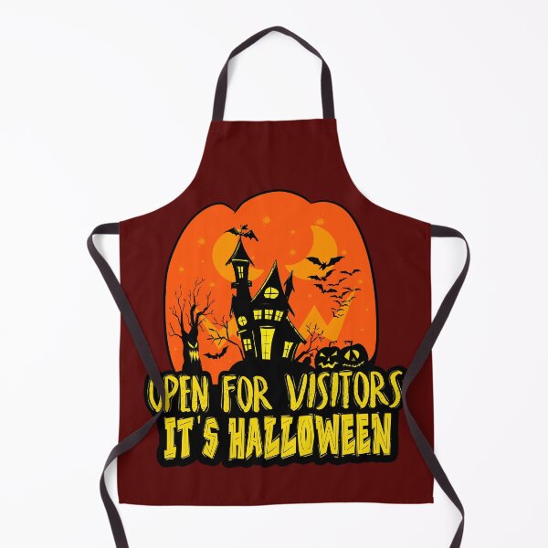Item preview, It's Halloween Open for visitors - spooky house Halloween design designed and sold by asprse.