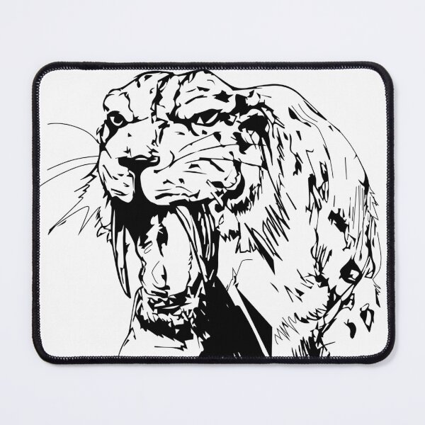 Item preview, Smilodon, saber tooth designed and sold by ZebritoArt.