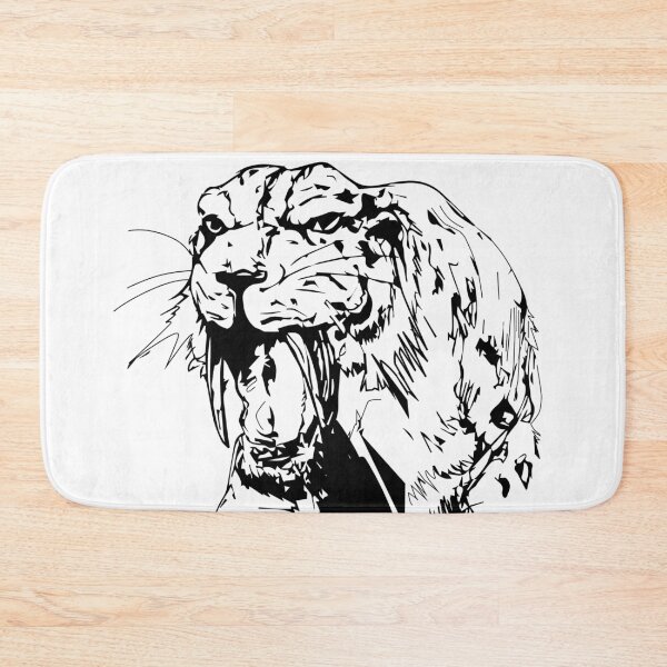 Item preview, Smilodon, saber tooth designed and sold by ZebritoArt.