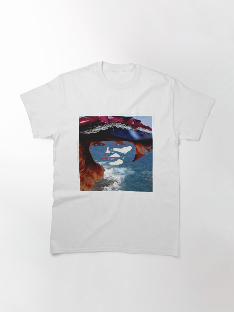 Alternate view of Face in the Sea Classic T-Shirt
