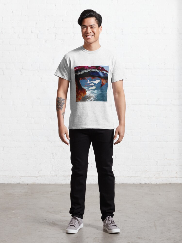 Alternate view of Face in the Sea Classic T-Shirt