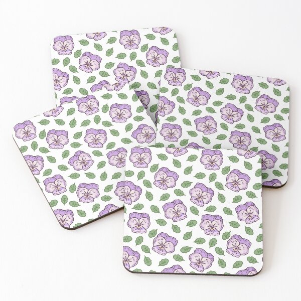 Item preview, Purple pansy pattern designed and sold by ApiladaV.