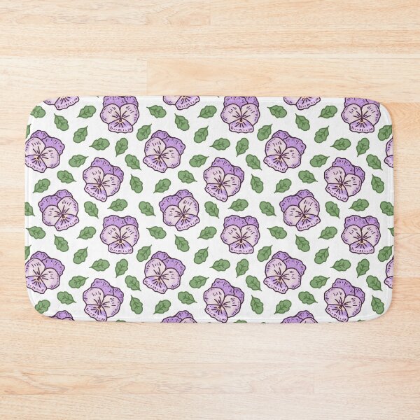 Item preview, Purple pansy pattern designed and sold by ApiladaV.