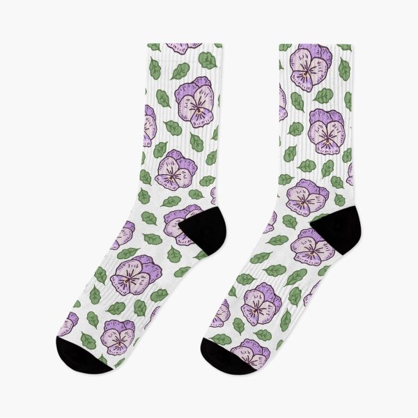 Item preview, Purple pansy pattern designed and sold by ApiladaV.