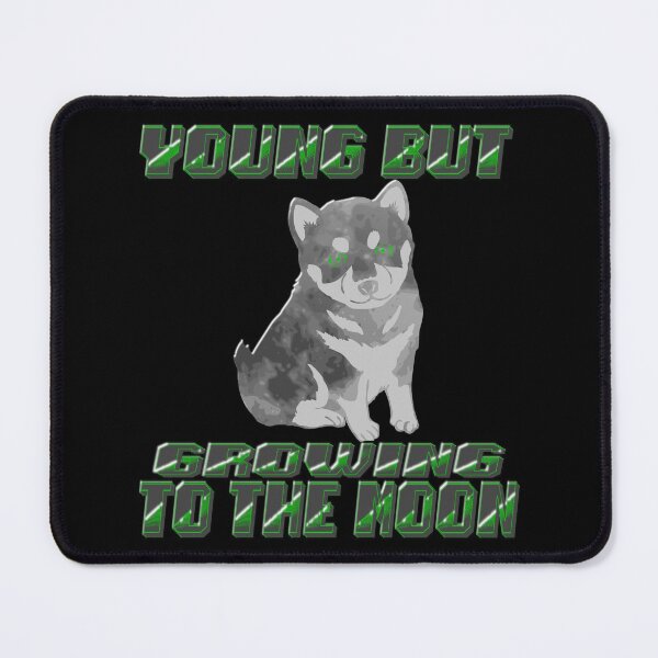 Item preview, Shiba Inu puppy, Young but growing to the moon designed and sold by AFordhamDesigns.