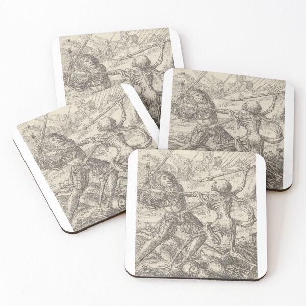 Item preview, The Knight, from the Dance of Death, Wenceslaus Hollar  designed and sold by McSeller.