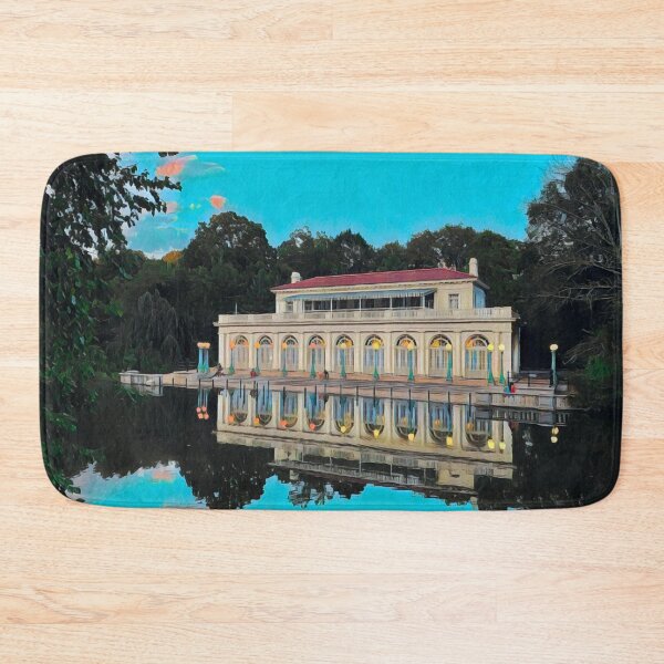 Item preview, The Boathouse on the Lullwater designed and sold by Sofia-Draws.