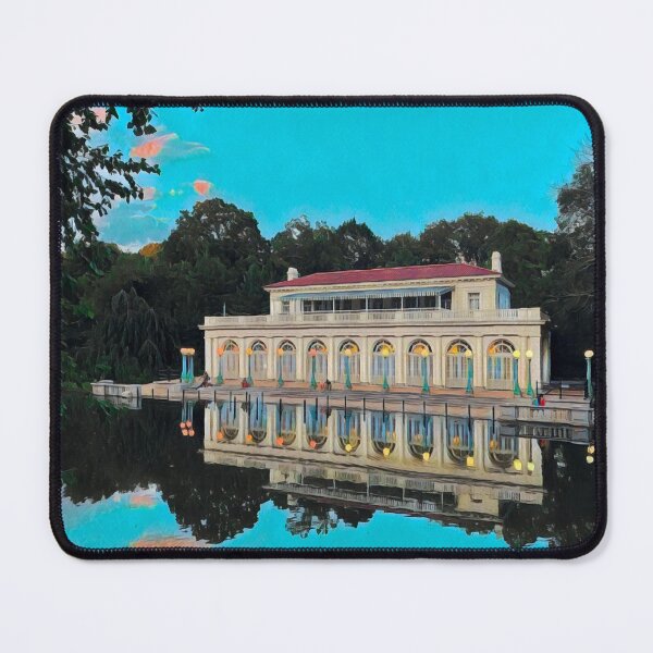 Item preview, The Boathouse on the Lullwater designed and sold by Sofia-Draws.
