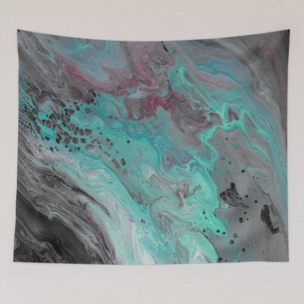 Item preview, Waters of Change - Acrylic Pour designed and sold by HandmadeHill.