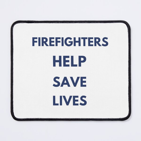 Item preview, Firefighters Help Saves Lives designed and sold by westenfield.