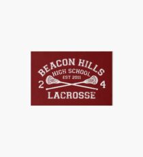 Beacon Hills Lacrosse Art Board