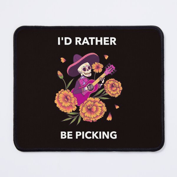 Item preview, I'd Rather Be Picking Guitar Shirt designed and sold by GuitarNuts.