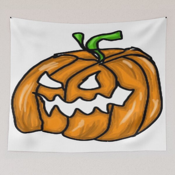 Item preview, Carved Orange Pumpkin S designed and sold by CharlottePe21.