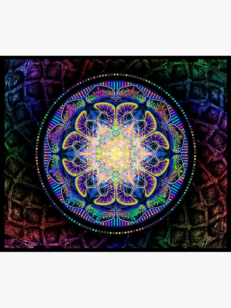 Thumbnail 3 of 3, Tapestry, TechnoColor Captivation designed and sold by brettwarniers.