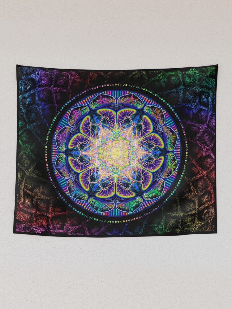 Thumbnail 2 of 3, Tapestry, TechnoColor Captivation designed and sold by brettwarniers.