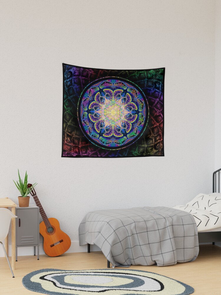 Thumbnail 1 of 3, Tapestry, TechnoColor Captivation designed and sold by brettwarniers.