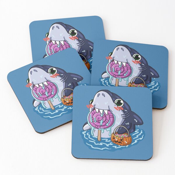 Item preview, Halloween Shark 'Trick or Treat' designed and sold by Narked-Shark.