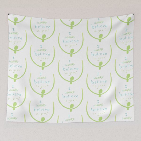 Item preview, I want to believe (in you) designed and sold by Bonnie Warburton.