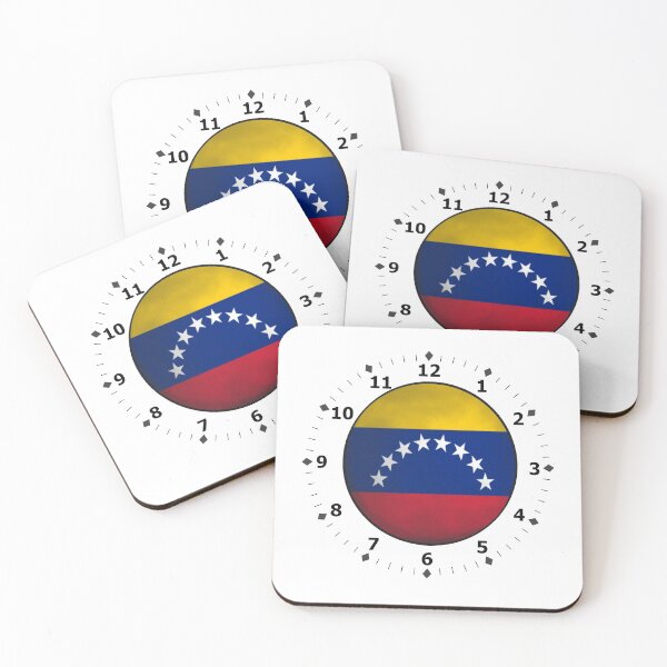 Item preview, venezuela clock designed and sold by ZiphGames.