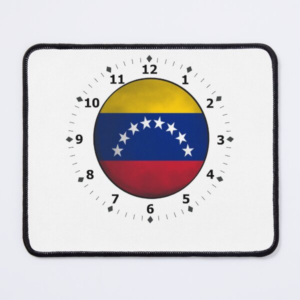 Item preview, venezuela clock designed and sold by ZiphGames.