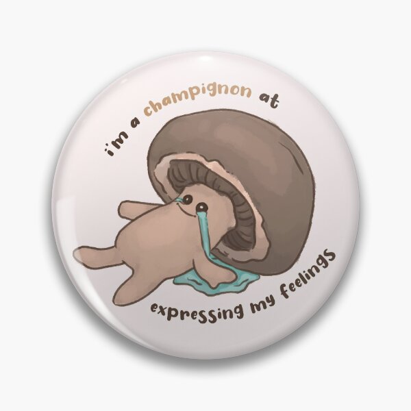 Item preview, Positive Affirmation Champignon designed and sold by Tempera-Mentum.