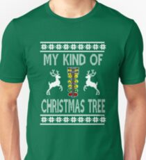 My Kind Of Christmas Tree - Drag Racing Sweater Design Unisex T-Shirt